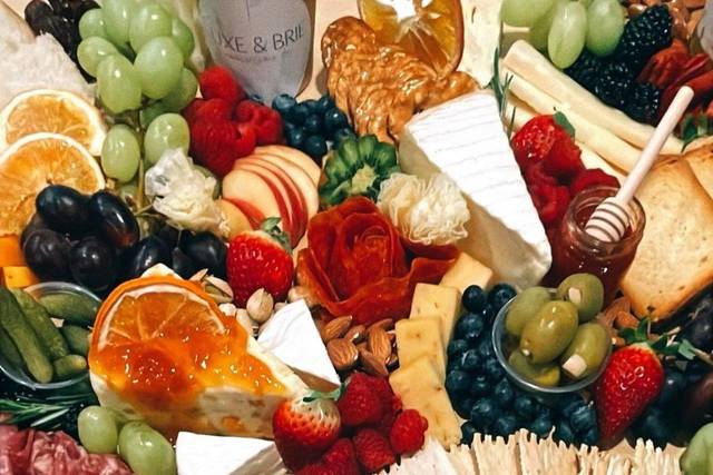 Luxe and Brie Charcuterie