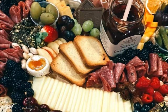 Luxe and Brie Charcuterie