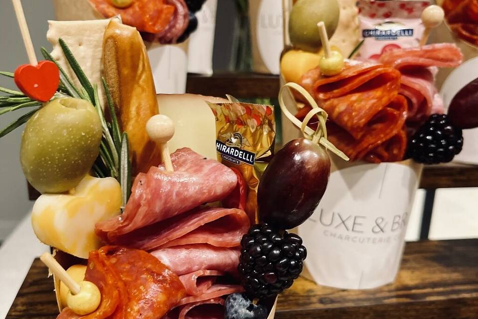 Luxe and Brie Charcuterie