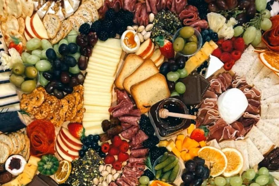 Luxe and Brie Charcuterie