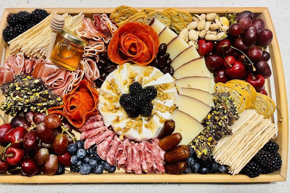 Luxe and Brie Charcuterie