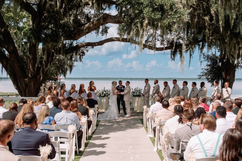 Beach Front Wedding