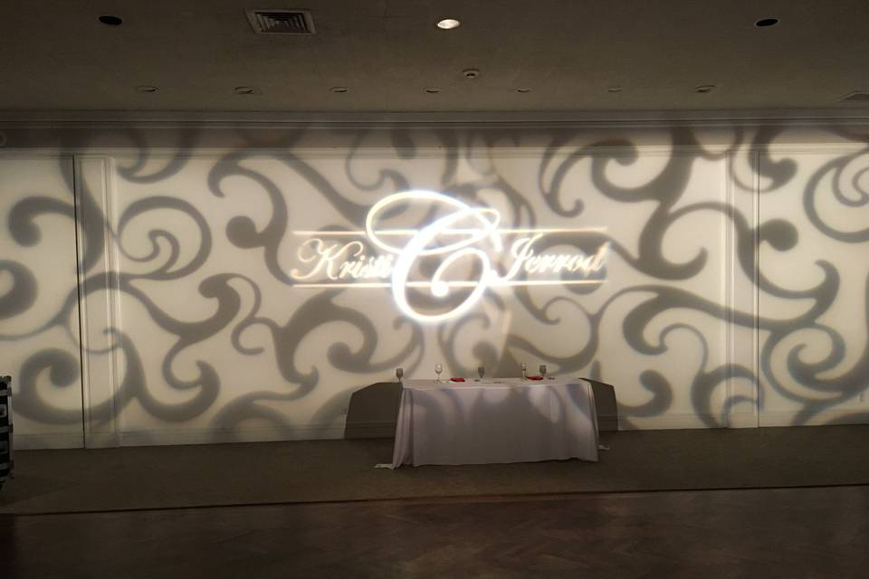 Wall pattern & custom gobo