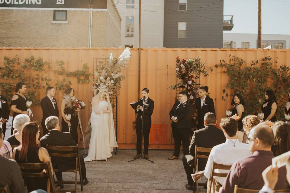 Industrial LGBTQ+ Wedding
