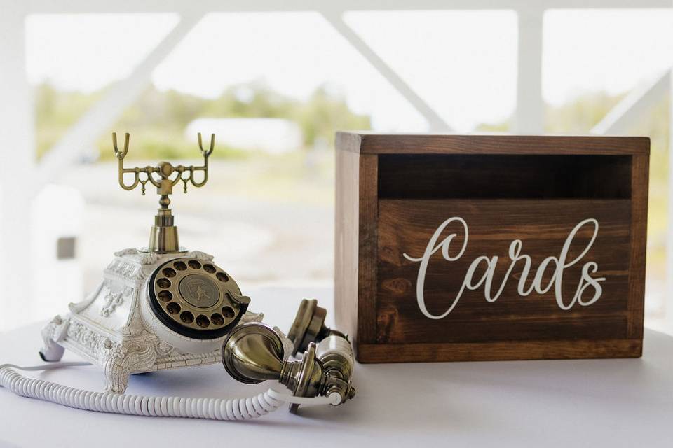 Audio Guest Book and Card Box