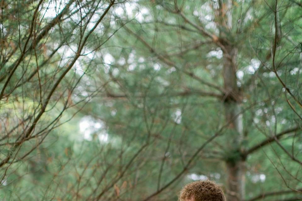 Bride and groom dance