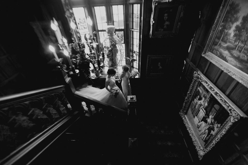 Bride staircase