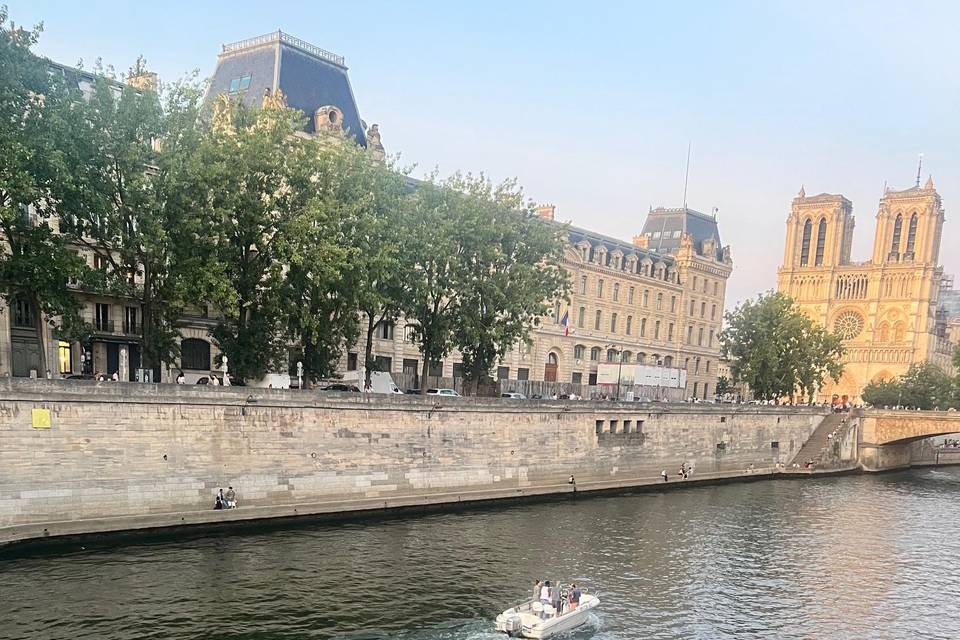 Along the Seine