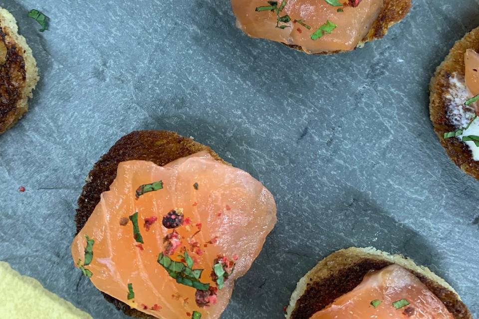 SMOKED SALMON BRIOCHE