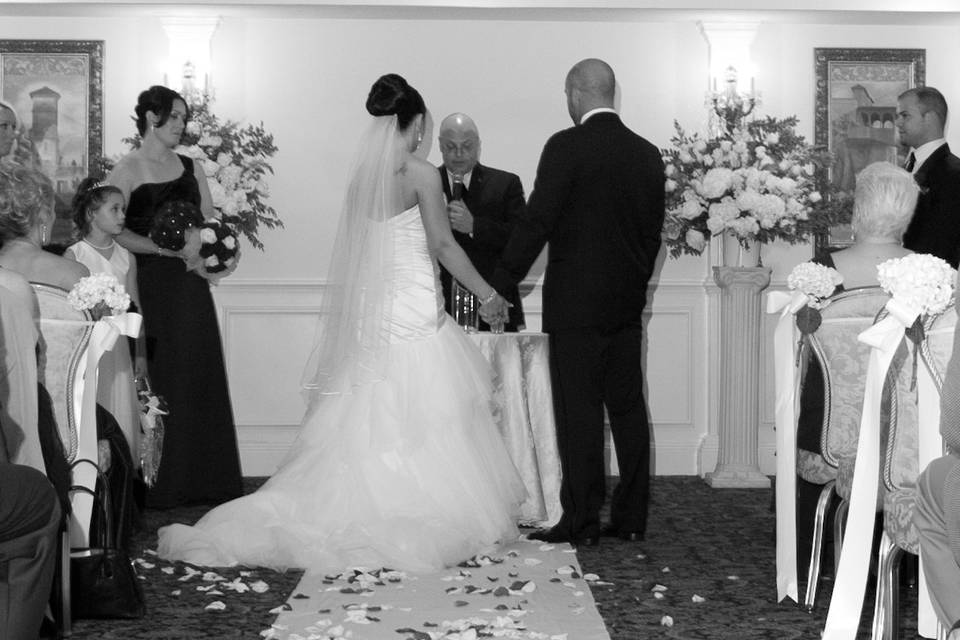 Indoor ceremony