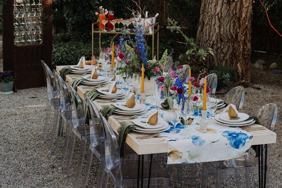Van Gogh Floral Table Linen