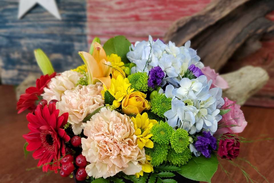 Pride Rainbow Centerpiece