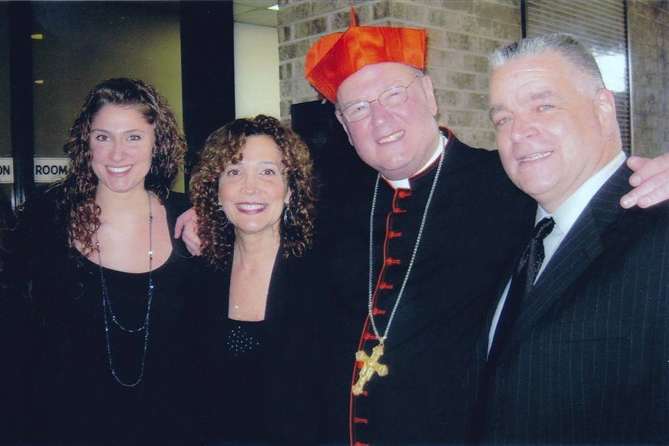 Service with Cardinal Dolan