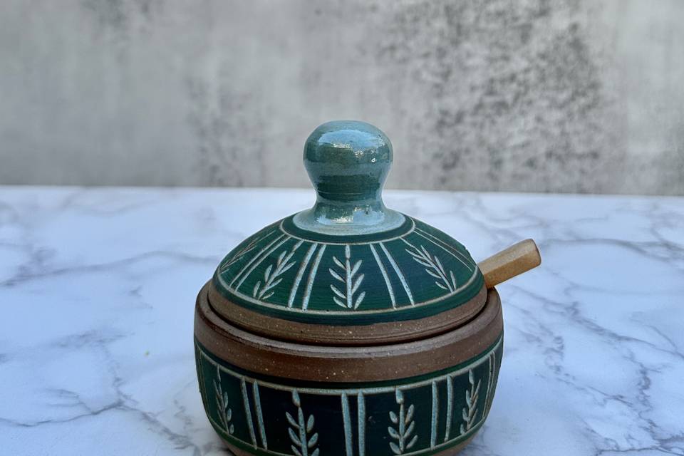 Lidded Sugar Jar
