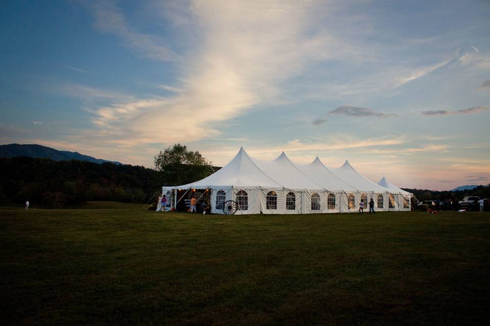 Marquee wedding