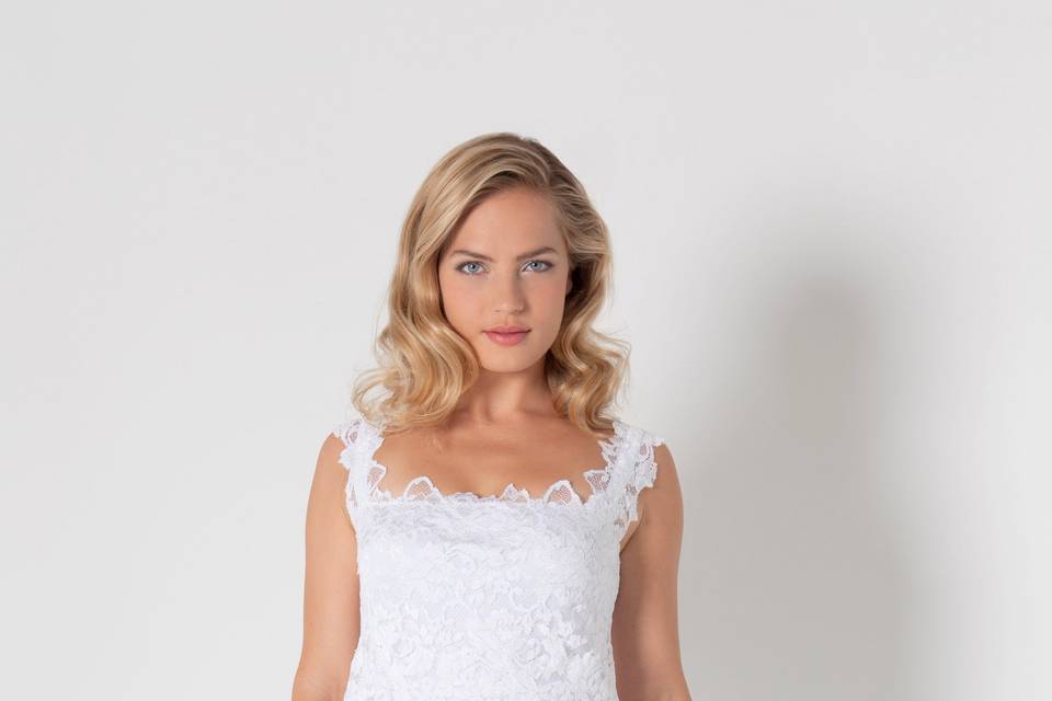French Lace / Silk Plisse'
Style #D622
