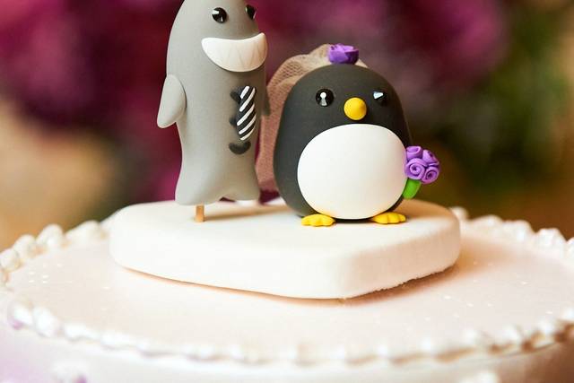 Fun cake topper