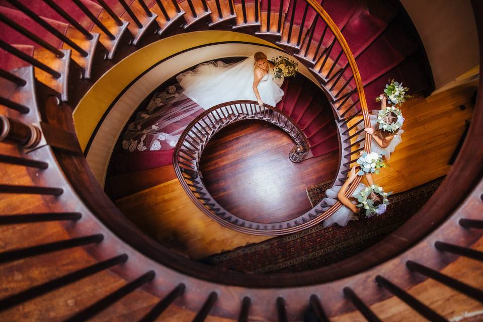 Legendary spiral staircase