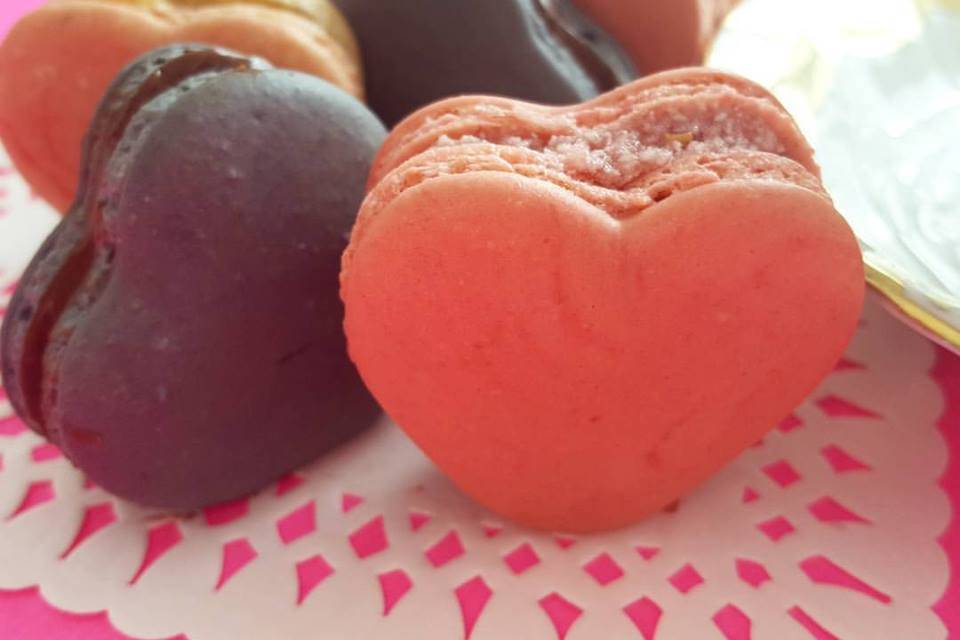 Be Mine! Heart-Shaped Macaron