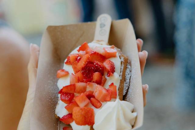 Strawberry Cheesecake Waffle