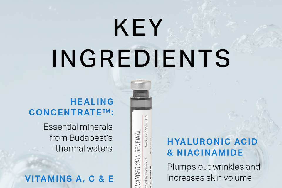 Hydrafacial booster