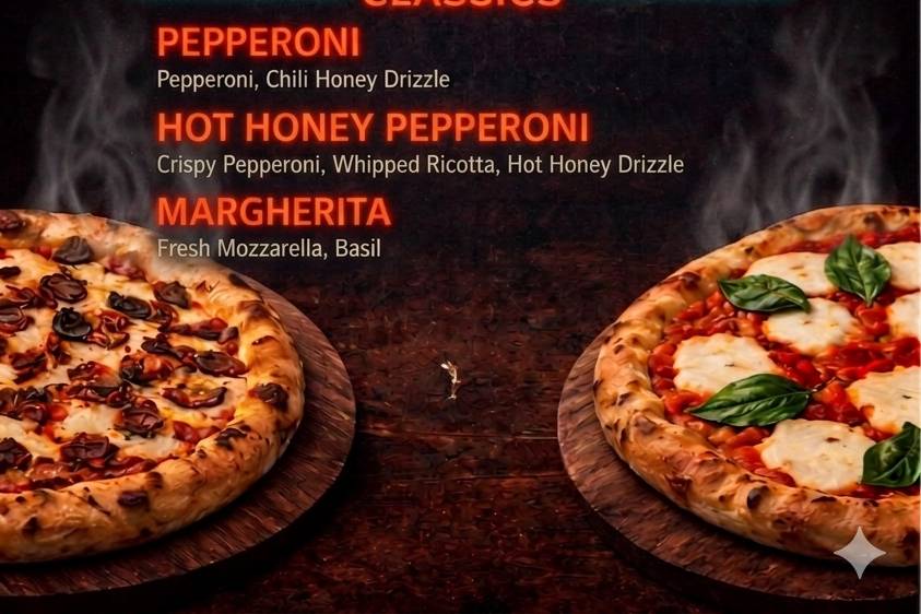 Partial menu