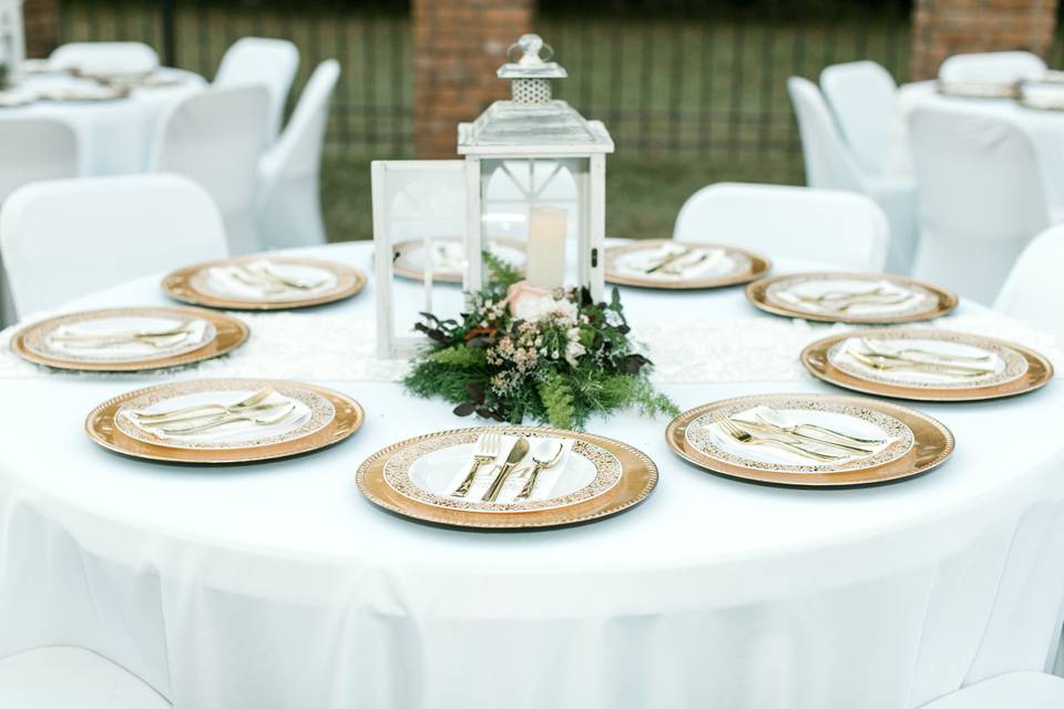 Bride Groom Table - Cajun Mans