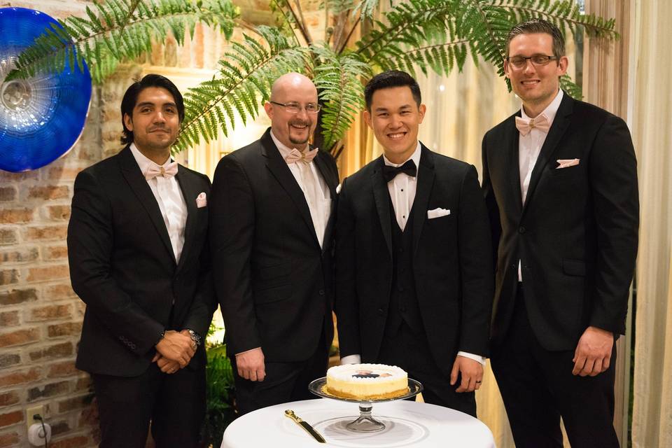 Grooms Cake area