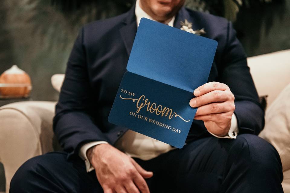 Letter to the Groom