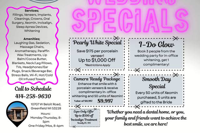 Wedding Specials