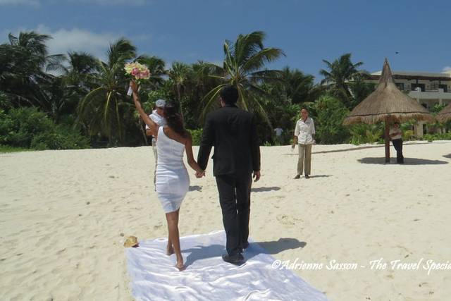Just married
