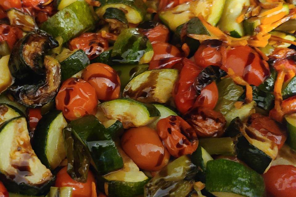 Roasted veggies