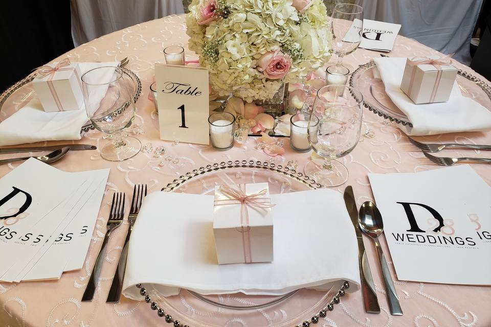 Modern delight table package