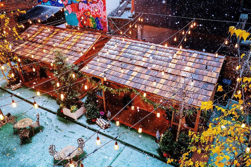 Courtyard- Cabins