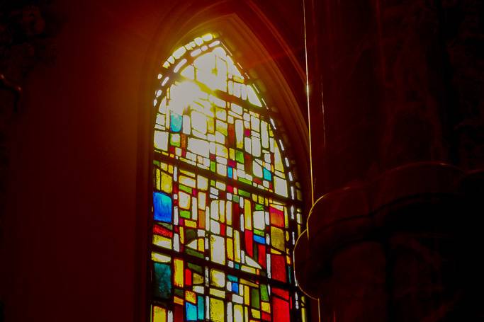 Stained Glass at Venue