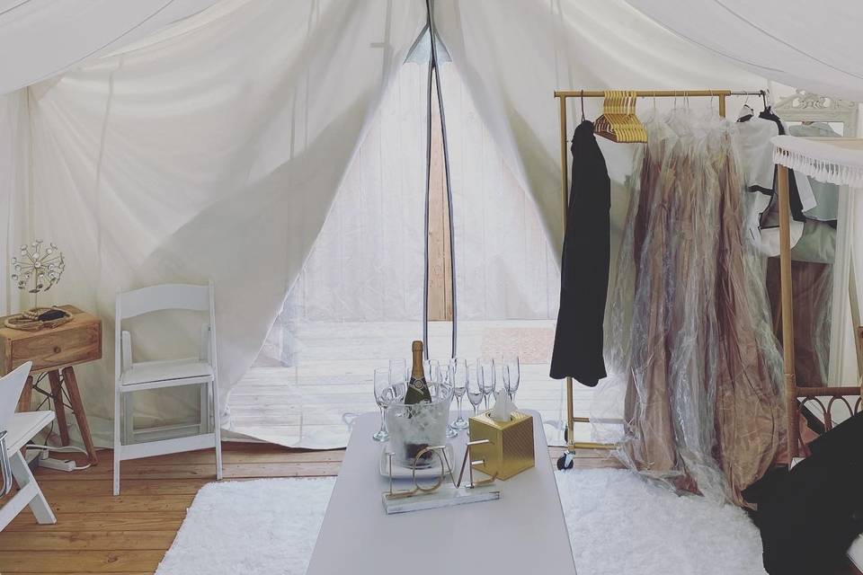Bridal Tent Suite