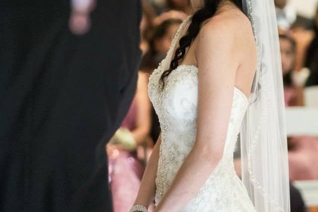 Final wedding look