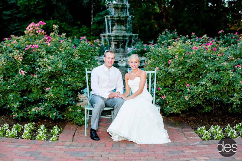 Couple sitting down