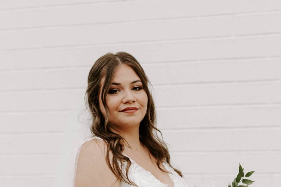 Bouquet, white with a dash of pastel