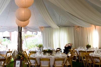 Hanging lanterns