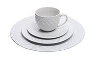 Dinnerware also with Gold or Silver Trim