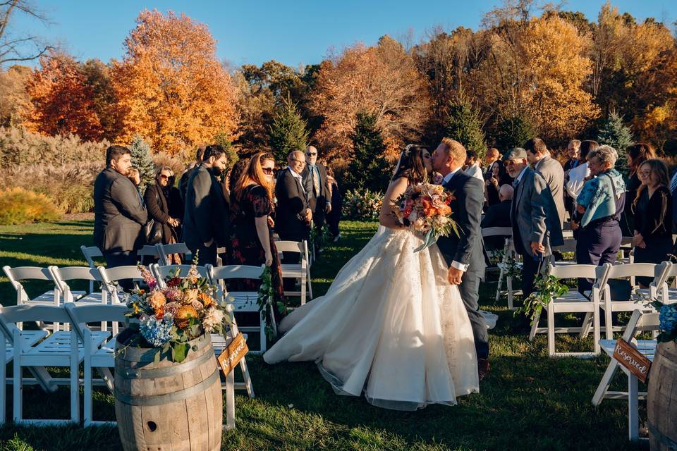 Perona Farms NJ Fall Wedding