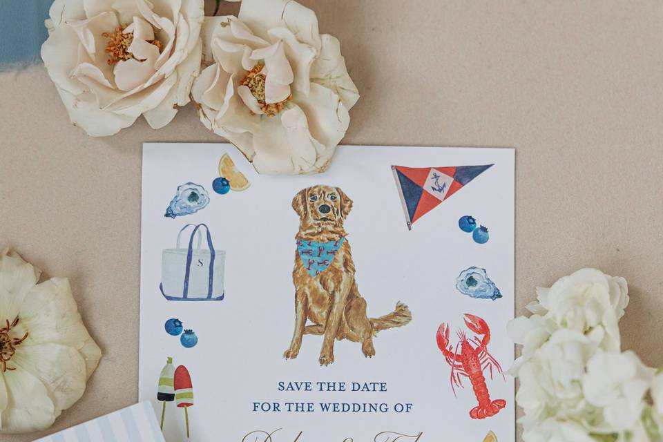 Watercolor wedding std