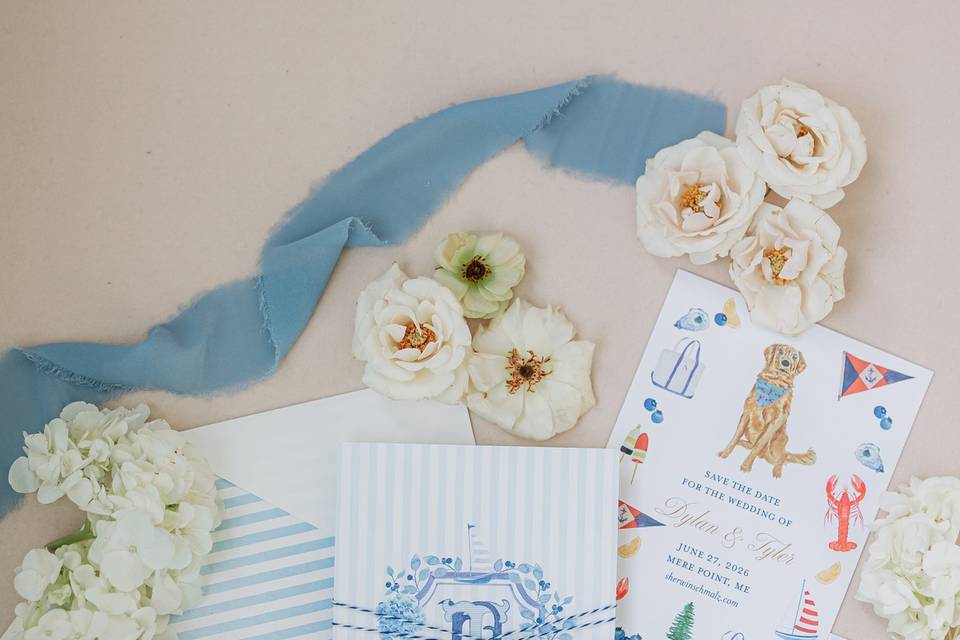 Watercolor wedding std