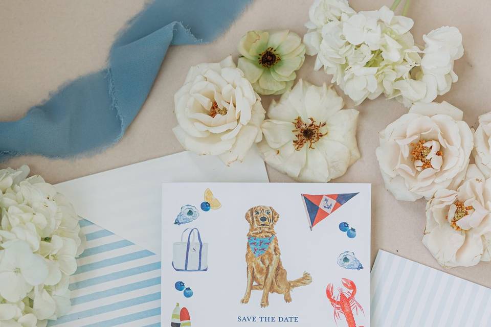 Watercolor wedding std