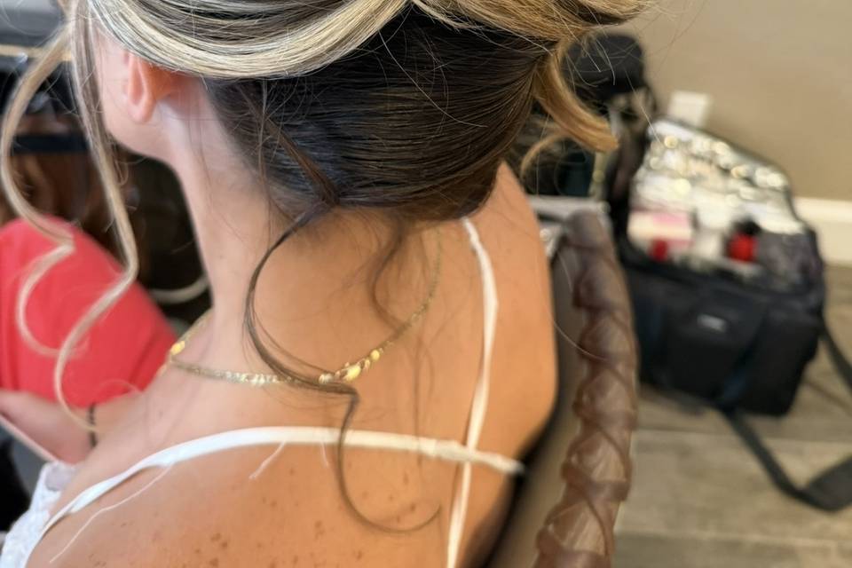 High bun