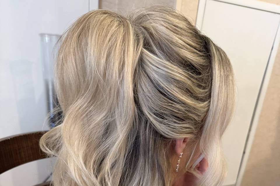 Half up
