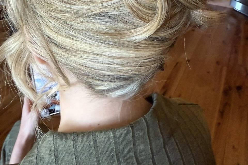 High bun