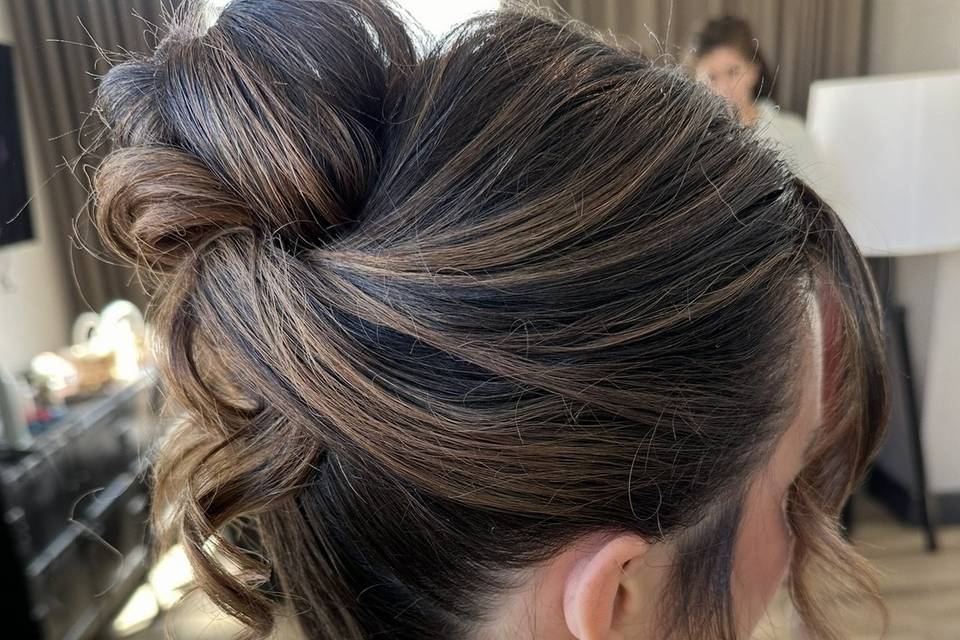 High bun