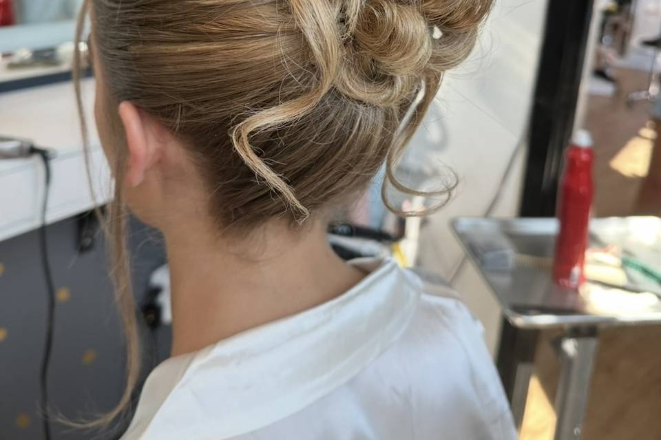 High bun